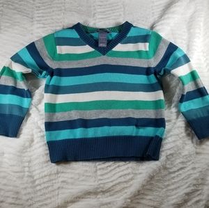 3/$12 H&M cute striped v neck sweater